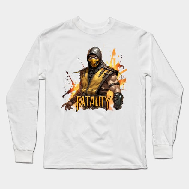 fatality Long Sleeve T-Shirt by sample the dragon